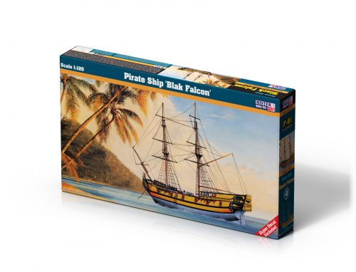 Mistercraft - F-61 Pirate Ship Blac Falcon 1:120