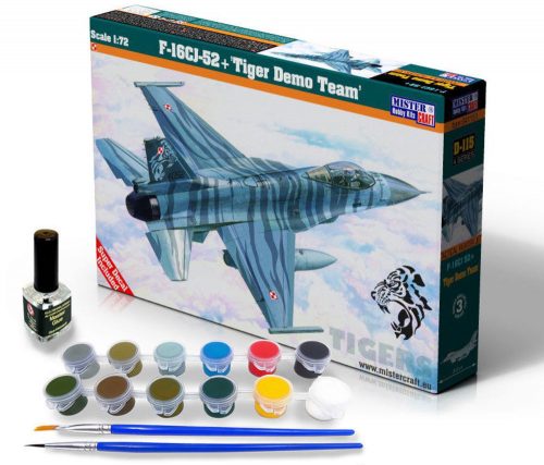 Mistercraft - F-16CJ-52+Tiger Demo Team  SUPER SET