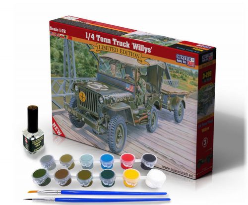 Mistercraft - 1/4 Tonn Truck Willys SUPER SET