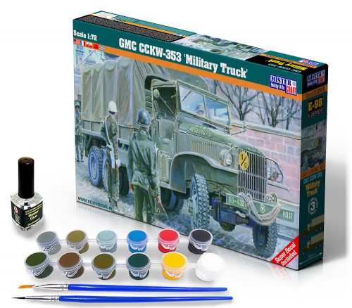 Mistercraft - GMC CCKW-353 Military Truck  START SET