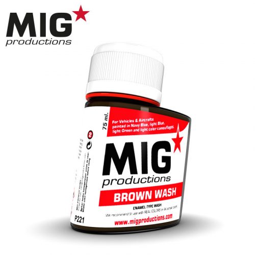 Mig Productions - Brown Wash 75Ml