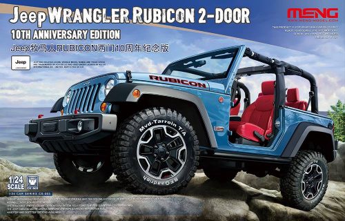 Meng Model - Jeep Wrangler Rubicon 2-Door 10th Anniversary Edition