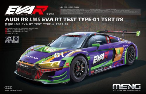 Meng Model - Audi R8 LMS EVA RT TEST TYPE-01 TSRT R8