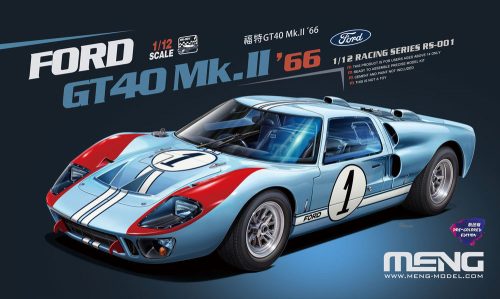 Meng Model - Ford GT40 Mk.II 66 (Pre colored Edition)