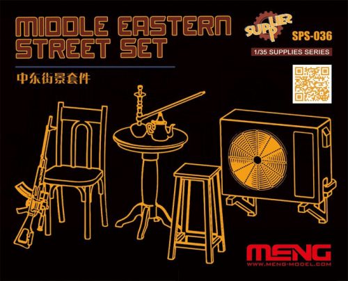 Meng Model - Middle Eastern Street Set (Resin)