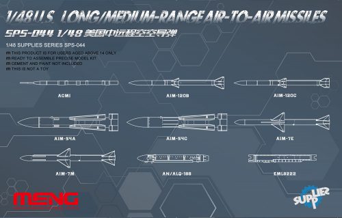 Meng Model - U.S. Long/Medium-range Air-to-air Missiles