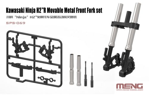 Meng Model - Kawasaki Ninja H2R Movable Metal Front Fork Set