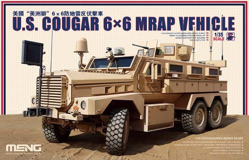 Meng Model - U.S. Cougar 6×6 Mrap Vehicle