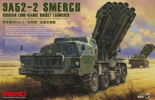 Meng Model - Russian Long-Range Rocket Launcher 9A52-2 Smerch