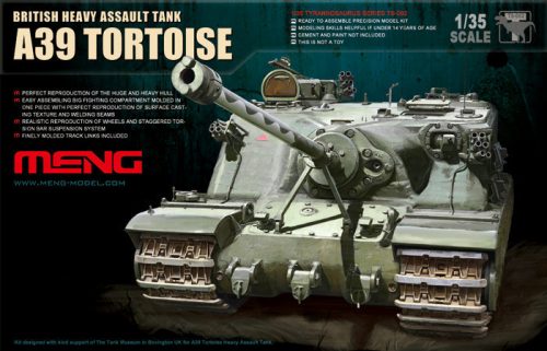 Meng Model - British Heavy Assault Tank A39 Tortoise