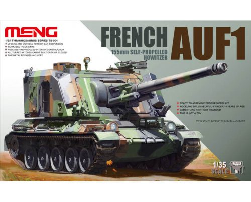 Meng Model - French Auf1 155Mm Self-Propelled Howitzer