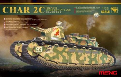 Meng Model - French Super Heavy Tank Char 2C