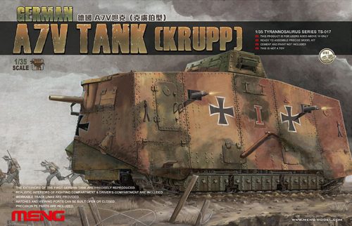 Meng Model - German A7V Tank(Krupp)