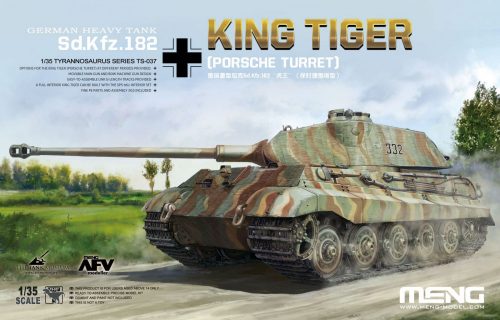 Meng Modell - German Heavy Tank Sd.Kfz.182 King Tiger (Porsche Turret)