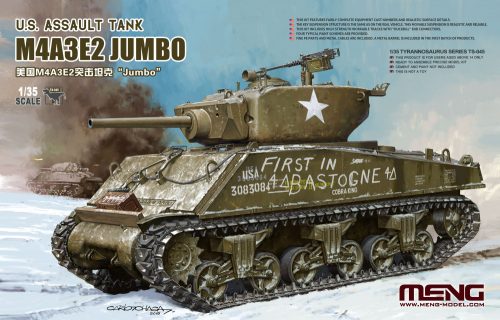 Meng Model - U.S. Assault Tank M4A3E2 Jumbo