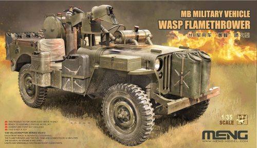 Meng Model - Wasp Flamethrower Jeep