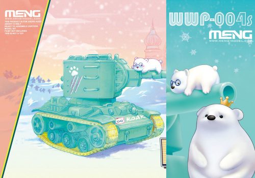 Meng Model - KV-2 (CartoonModel, incl.resin cartoon bear figurines)