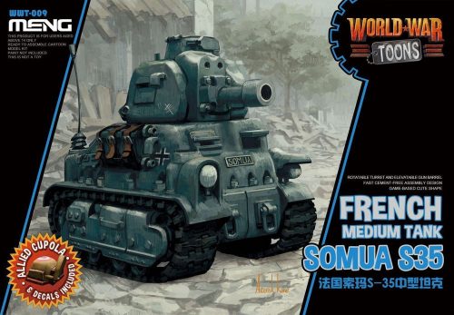 MENG-Model - French Medium Tank Somua S-35 (Cartoon Model)