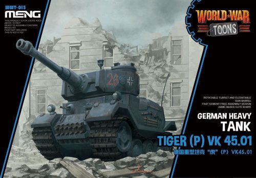 Meng Model - German Heavy Tank Tiger (P) (Cartoon Mod