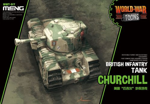 Meng Model - British Infantry Tank Churchill (CARTOON MODEL)