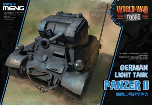 Meng Model - German Light Tank Panzer II (CARTOON MODEL)