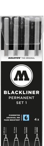 Molotow - Blackliner Set 1