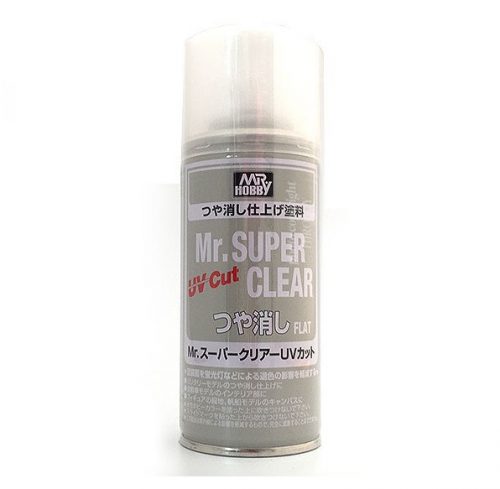 Mr. Hobby - Mr. Super Clear UV Cut Flat Spray B-523 (170 ml)