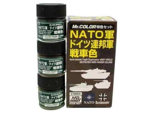 Mr. Hobby - Tank Color Set for NATO CS664