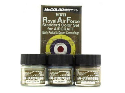 Mr. Hobby - Royal Air Force Color Set (WW II) Early CS683