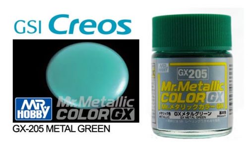 Mr. Hobby - Gx-205 Mr. Color Gx (18 Ml) Metal Green