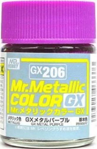 Mr Hobby - Gunze - Mr Hobby -Gunze Mr. Metallic Color GX (18 ml) Metal Purple