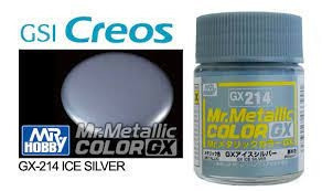 Mr. Hobby - Gx-214 Mr. Color Gx (18 Ml) Ice Silver