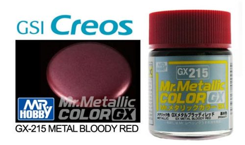 Mr. Hobby - Gx-215 Mr. Color Gx (18 Ml) Metal Bloody Red