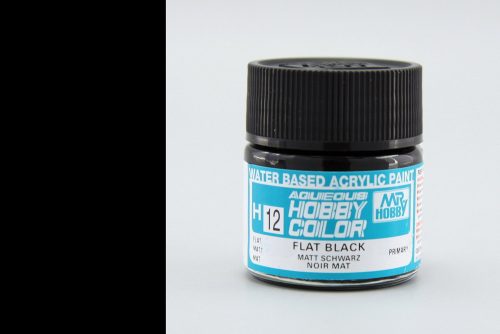 Mr. Hobby - Aqueous Hobby Color H012 Flat Black