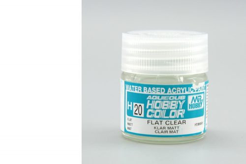 Mr. Hobby - Aqueous Hobby Color H020 Flat Clear