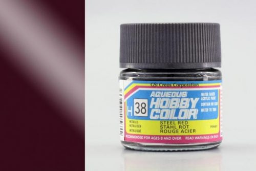 Mr. Hobby - Aqueous Hobby Color H038 Steel Red