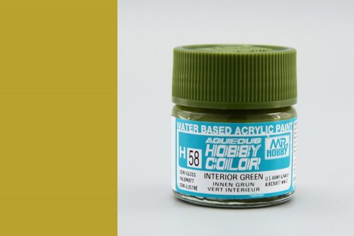 Mr. Hobby - Aqueous Hobby Color H058 Interior Green