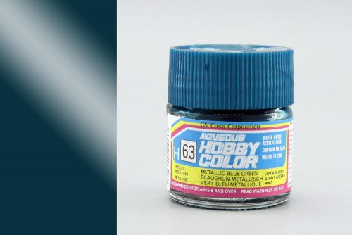 Mr.Hobby - Aqueous Hobby Color H-063 Metallic Blue Green