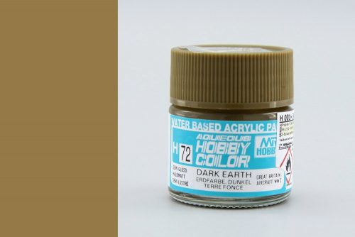 Mr. Hobby - Aqueous Hobby Color H072 Dark Earth