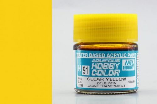 Mr. Hobby - Aqueous Hobby Color H091 Clear Yellow