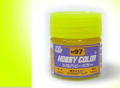 Mr. Hobby - Hobby Color H97 FLUORESCENT YELLOW (fényes)