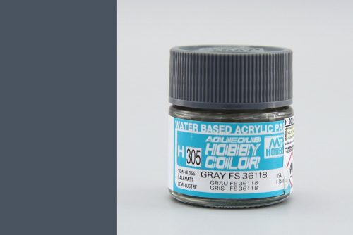 Mr. Hobby - Aqueous Hobby Color H305 Gray FS 36118