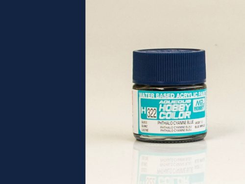 Mr. Hobby - Aqueous Hobby Color H322 Phthalo Cyanine Blue