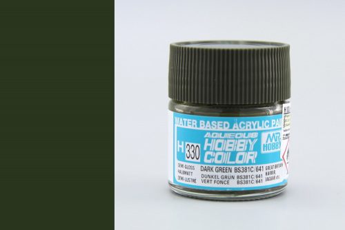 Mr. Hobby - Aqueous Hobby Color H330 Dark Green BS381C/641