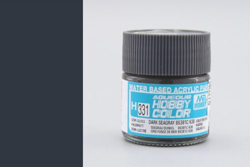 Mr. Hobby - Aqueous Hobby Color H331 Dark Seagray BS381C/638