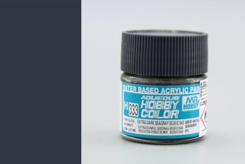 Mr. Hobby - Aqueous Hobby Color H333 Extra Dark Seagray BS381C/640