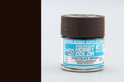 Mr. Hobby - Aqueous Hobby Color H406 Chocolate Brown