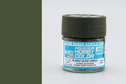 Mr. Hobby - Aqueous Hobby Color H420 RLM80 Olive Green