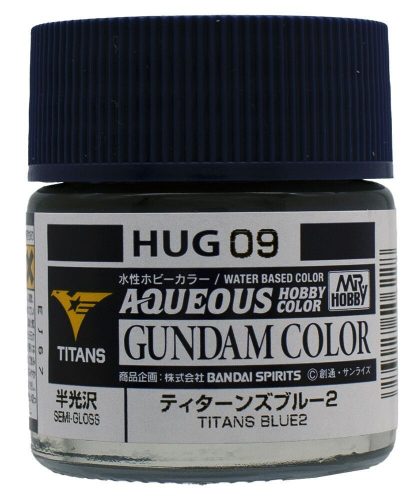 Mr. Hobby - Mr Hobby -Gunze AQUEOUS GUNDAM COLOR (10ml) TITANS BLUE 2