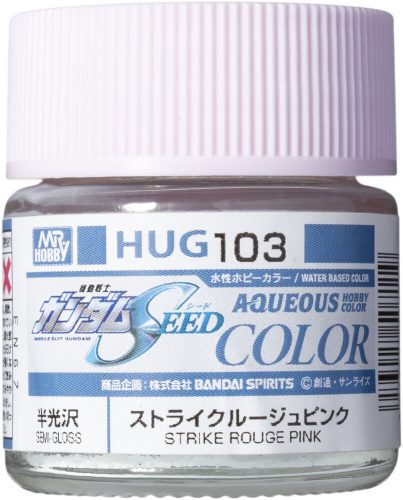 Mr. Hobby - Mr Hobby -Gunze AQUEOUS GUNDAM COLOR (10ml) STRIKE ROUGE PINK